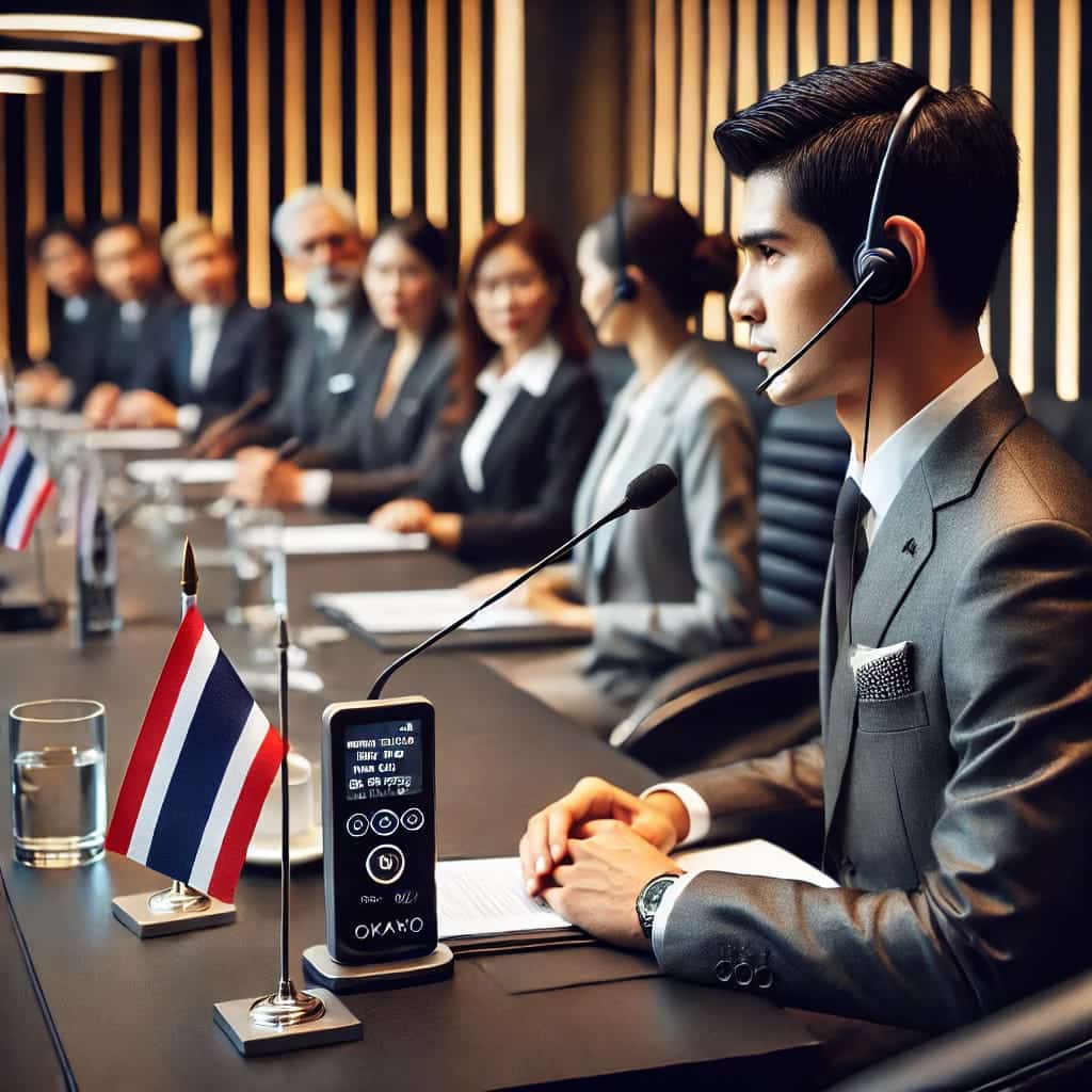 Thai English Interpreters at work